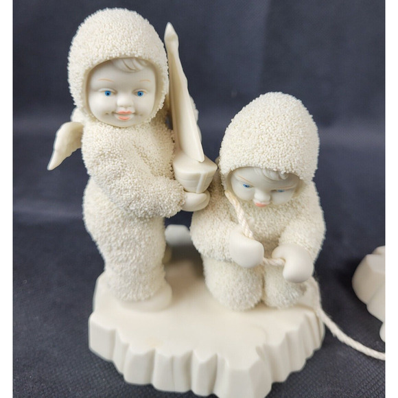 SNOWBABIES 2000 Friendship Club Dept. 56 Membership Kit - Missing Star Pin - Picture 3 of 15